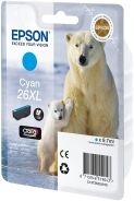 Epson 26XL (T2632) high capacity cyan ink cartridge (original Epson)