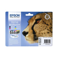 Epson T0715 ink cartridge 4-pack (original Epson)