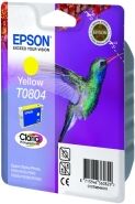 Epson T0804 yellow ink cartridge (original Epson)