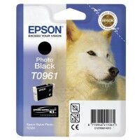 Epson T0961 black ink cartridge (original)