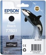 Epson T7601 photo black ink cartridge (original Epson)