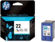 HP 22 (C9352A/AE) colour ink cartridge (original HP)