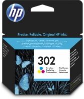 HP 302 (F6U65AE) colour ink cartridge (original HP)