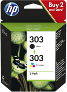 HP 303 (3YM92AE) black and colour cartridge 2-pack (original HP)