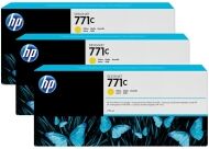 HP 771C (B6Y34A) yellow ink cartridge 3-pack (original HP)