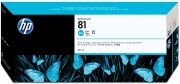 HP 81 (C4931A) cyan ink cartridge (original HP)