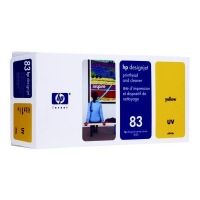 HP 83 (C4963A) yellow printhead and cleaner (original HP)