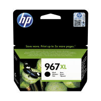 HP 967XL (3JA31AE) high capacity black ink cartridge (original HP)