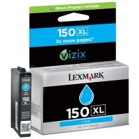 Lexmark 14N1615E (#150XL) high capacity cyan ink cartridge (original)