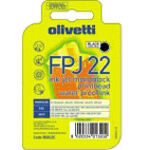 Olivetti B0042C (FPJ 22) water-resistant black ink cartridge (original Olivetti)