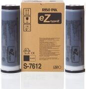 Riso S-7612E black ink cartridge 2-pack (original Riso)