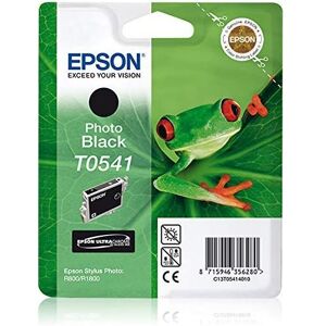 originale epson t0541 c13t05414010 black photo per epson stylus photo r800,r1800 13ml 550 pagine