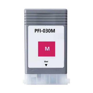 Italy's Cartridge cartuccia pfi-030m magenta pigmentato 3491c001 compatibile per canon imageprograf ta-20,ta-30 pfi030 capacitÃ  55ml