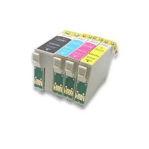 Cartuccia Compatibile per Epson C13T1301 T1302 T1303 T1304, Ciano C13T1302 26ML