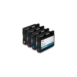 Cartuccia Compatibile per HP OfficeJet 6100 HP 932XL Nero ML35 HP 933XL Colore ML13 con chip, HP 933XL CN054AE Ciano ML13