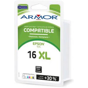 Armor B12619R1 cartuccia d'inchiostro 1 pz Compatibile Resa elevata (XL) Nero