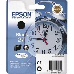 Epson Alarm clock 27 DURABrite Ultra cartuccia d'inchiostro 1 pz Originale Nero