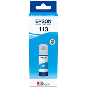 Epson 113 EcoTank Pigment Cyan ink bottle