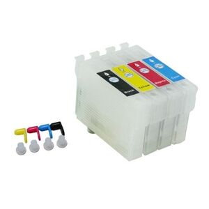 Epson 4 Cartucce vuote Nero, Ciano, Magenta, Giallo autoreset  502 XL