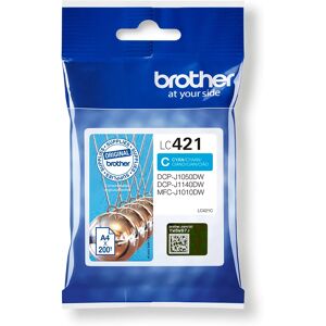 Brother Cartuccia inkjet LC421C colore ciano Originale per