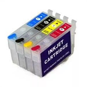 Epson 4 Cartucce vuote Nero, Ciano, Magenta, Giallo autoreset  serie 603 XL