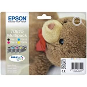 Epson 4 Cartucce originali  T0615