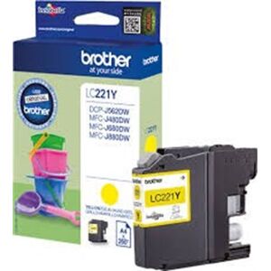 Brother Originale LC-221Y   giallo