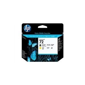 HP Originale Cartuccia Hewlett Packard 72 nero + giallo  C9384A