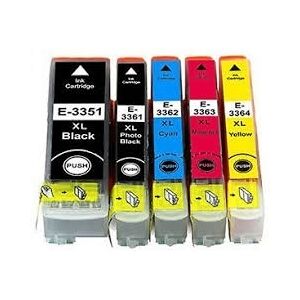 Epson Cartuccia di ricambio color nero + nero + colori T33XL