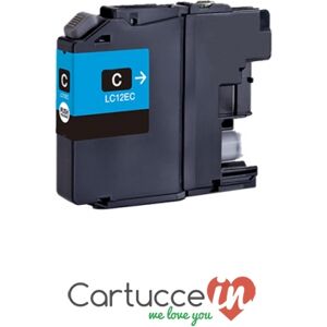 CartucceIn Cartuccia compatibile Brother LC-12EC ciano