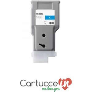 CartucceIn Cartuccia compatibile Canon 2891C001 / PFI-320C ciano ad alta capacità