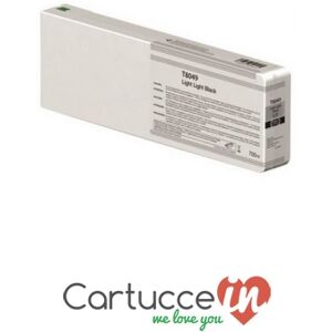 CartucceIn Cartuccia compatibile Epson C13T804900 / T8049 nero chiaro chiaro