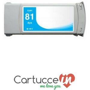 CartucceIn Cartuccia ciano Compatibile Hp per Stampante HP DESIGNJET 5000