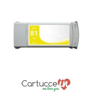 CartucceIn Cartuccia giallo Compatibile Hp per Stampante HP DESIGNJET 5500 UV 60 INCH