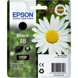 Epson Cartuccia Nero C13t18014020 (blister)