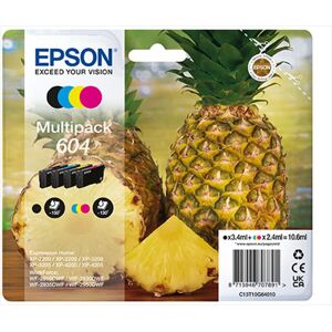 Epson Cartuccia Ink Serie Ananas Multipack 604 Std-nero/ciano/magenta/giallo