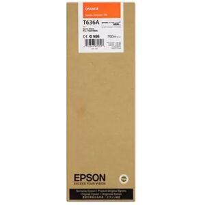 Cartuccia originale Epson C13T636A00 T636A ARANCIONE