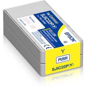 Epson SJIC22P(Y) cartuccia d'inchiostro 1 pz Originale Giallo (C33S020604)