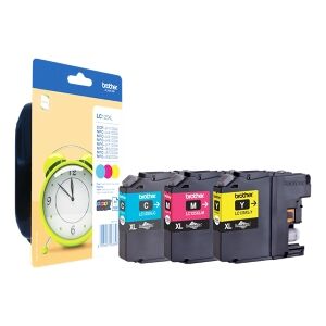 Brother Multipack Ciano / Magenta / Giallo Lc-125Xl Lc125Xlrbwbpdr 3 Cartucce D'Inchiostro Originale