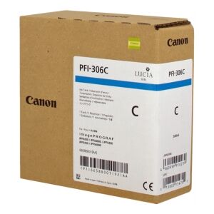 Canon Cartuccia D'Inchiostro Ciano Pfi-306C 6658B001 330Ml Originale