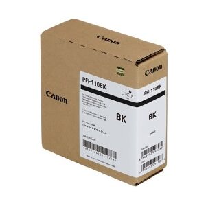 Canon Cartuccia D'Inchiostro Nero Pfi-110Bk 2364C001 160Ml Originale