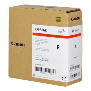 Canon Cartuccia D'Inchiostro Rosso Pfi-306R 6663B001 330Ml Originale