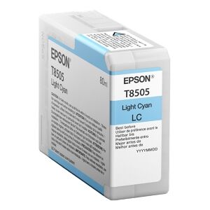 Epson Cartuccia D'Inchiostro Ciano (Chiaro) C13T850500 T8505 80Ml Originale