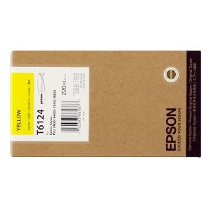 Epson Cartuccia D'Inchiostro Giallo C13T612400 T6124 220Ml Originale