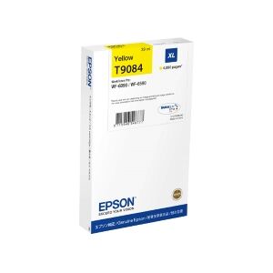 Epson Cartuccia D'Inchiostro Giallo C13T908440 T9084 Xl 4000 Copie 39Ml Xl Originale