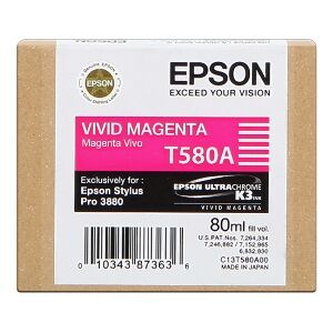 Epson Cartuccia D'Inchiostro Magenta C13T580A00 T580A 80Ml Originale