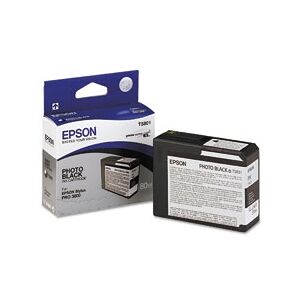 Epson Cartuccia D'Inchiostro Nero (Foto) C13T580100 T5801 80Ml Originale