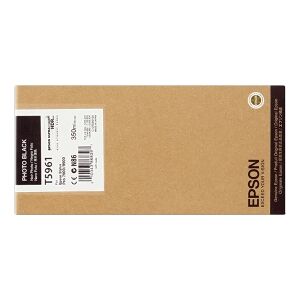 Epson Cartuccia D'Inchiostro Nero (Foto) C13T596100 T5961 350Ml Cartuccia Ultra Chrome Hdr Originale