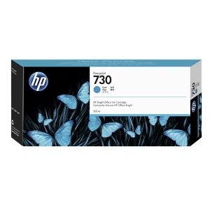 HP Cartuccia D'Inchiostro Ciano P2V68A 730 300Ml Originale