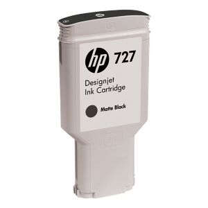 HP Cartuccia D'Inchiostro Nero (Opaco) C1Q12A 727 300Ml Originale